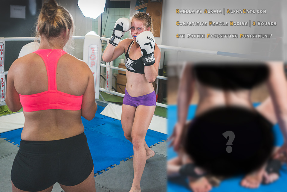 ACBCUST053 competitive female boxing and facesitting video alkaia vs raella