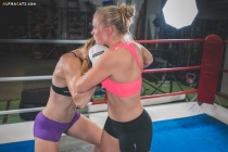 A C B C U S T 053 B O X Match Comp Smother Alkaia Raella 01465 Competitive Female Boxing